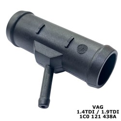 Тройник за маркучи преходник 32/8/32мм