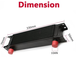 Универсален маслен радиатор 10 реда -10 AN