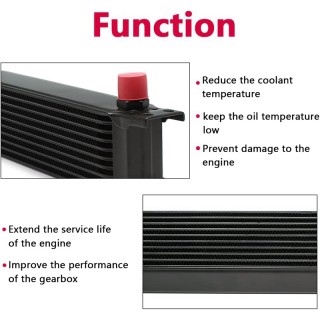Универсален маслен радиатор 10 реда -10 AN