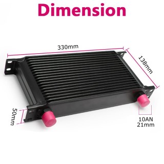 Универсален маслен радиатор 19 реда -10 AN