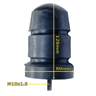 Универсален буферен тампон M10 ф75 140мм 1 брой