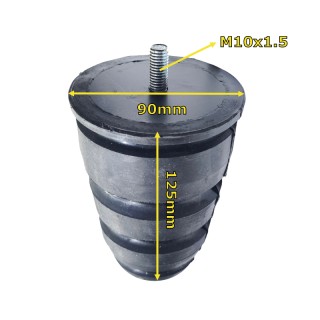 Универсален буферен тампон M10 ф90 125мм 1 брой