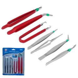 Комплект пинцети 7 броя
