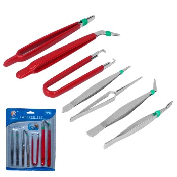 Комплект пинцети 7 броя