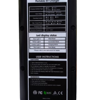 Преносима зарядна станция за електромобили Geko Energy Type 2, 32A, 7.2kW