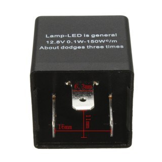 Реле за мигачи за LED крушки с регулиране