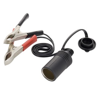 Разклонител за запалка с щипки за акумулатор