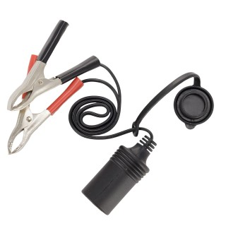 Разклонител за запалка с щипки за акумулатор