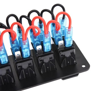 Табло за вграждане с 5 ключа 12-24V