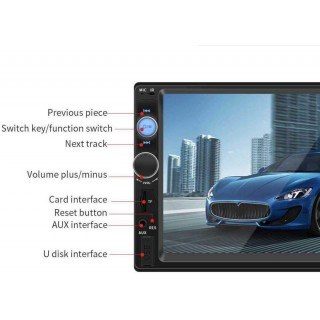 Мултимедия MP5 плейър с Bluetooth и камера за паркиране