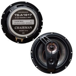 Автомобилни говорители, трилентови 6-1/2'', 4 Ohm, 1300W, 2 броя