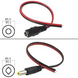 Захранваща букса с кабел за камери, GPS, TV