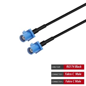 Преходник за антена FAKRA към FAKRA