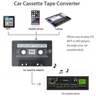 Адапторна касета за автомобил AUX / MP3