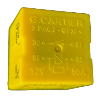 Реле с 4 пина 12V 50A PEUGEOT, CITROEN