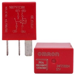 Реле с 4 пина 12V 25A PEUGEOT, CITROEN