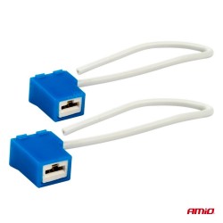 Букса за фар за крушка H1 H3 извита 90°