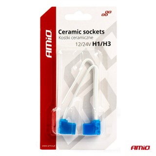 Букса за фар за крушка H1 H3 извита 90°