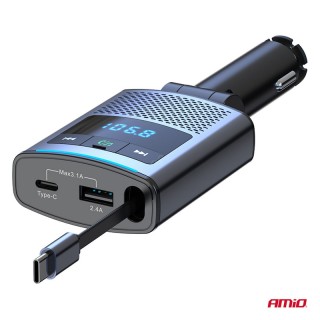 Bluetooth FM трансмитер 12V 24V AMIO