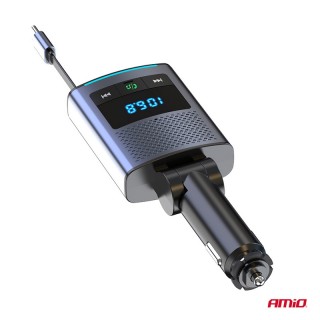 Bluetooth FM трансмитер 12V 24V AMIO