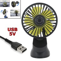 Вентилатор за автомобили, бусове, каравани и др. USB 5V