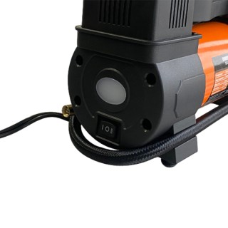 Двубутален компресор за гуми 10 bar 12V 55л/мин