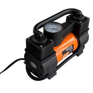 Двубутален компресор за гуми 10 bar 12V 55л/мин