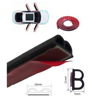 Универсално гумено уплътнение 11х5мм