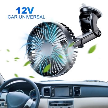 Вентилатор за автомобили, бусове, каравани и др. 10см, 12V