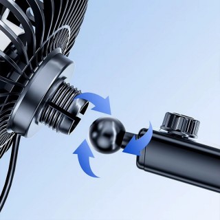 Вентилатор за автомобили, бусове, каравани и др. 10см, 12V