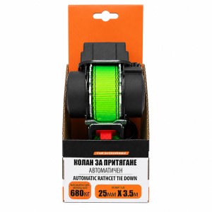 Автоматичен колан за товар 3.5м 680кг