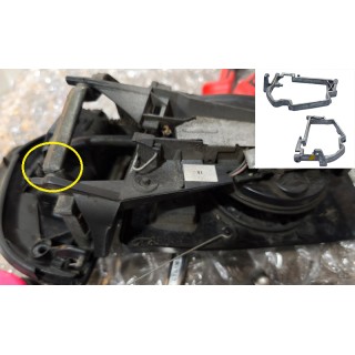 Основа за огледало за MERCEDES W140 W210 W129 W202