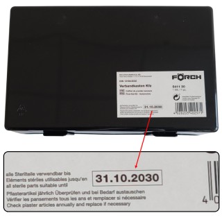 Аптечка за кола DIN 13164 / 2022г FORCH