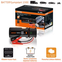 Стартиращо устройство за автомобил OSRAM BATTERYjumpstart 1500