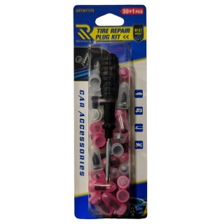 Вулканизиращи винтове за бърз ремонт на гуми 30бр + отвертка