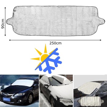 Външен сенник за предно стъкло за бусове 250х90см