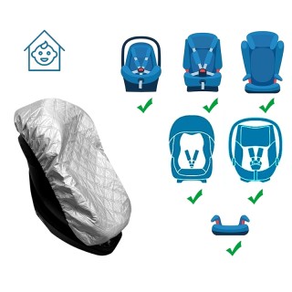 Универсален калъф-сенник за детско столче за автомобил