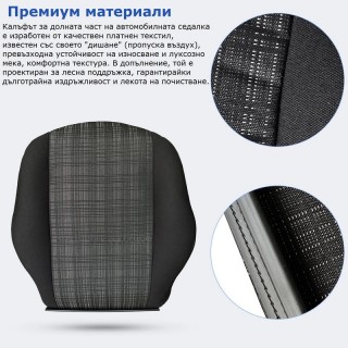 Единична тапицерия – Калъф за седалищната част на шофьорската седалка за Mercedes Sprinter W906