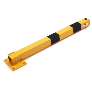 Сгъваем стоманен стълб / колче за ограничаване на паркоместа със заключване