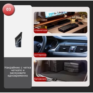 Преносима акумулаторна прахосмукачка ST-6631