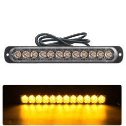 Аварийна сигнална LED лампа 12V 24V блиц