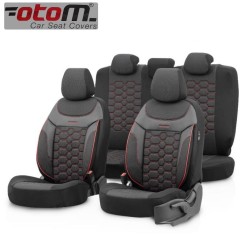 Тапицерия за кола 11 части Otom Carbon