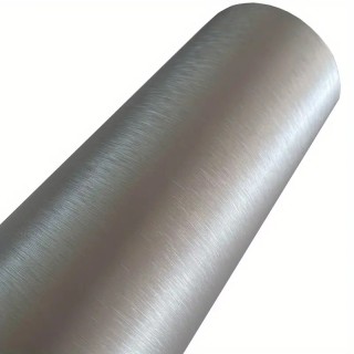 Фолио драскан алуминий 152 х 1м