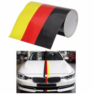 Германско знаме стикер за кола на метър