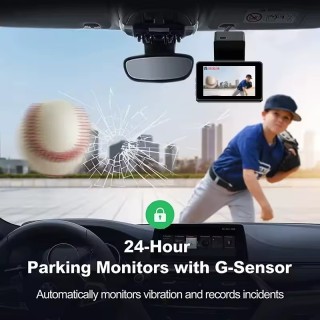 Видеорегистратор камера за кола с дистанционен контрол 4G 2K Dash Cam