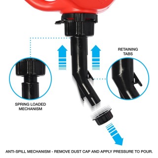 Офроуд туба за гориво 10л