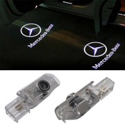 Лед лого за врата за MERCEDES