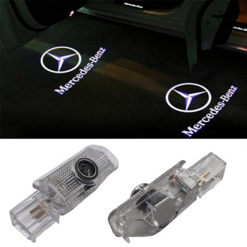 Лед лого за врата за MERCEDES