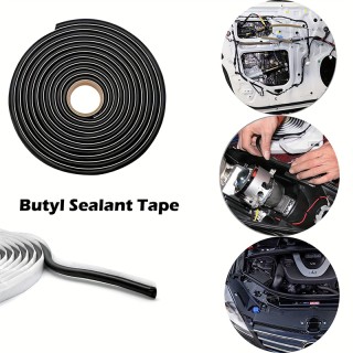 Битумно лепило за уплътнение бутилова лента за фарове 8мм Х 5м