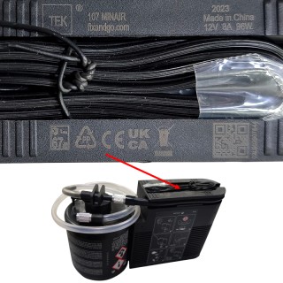 Компресор за гуми с лепило Fix&Go